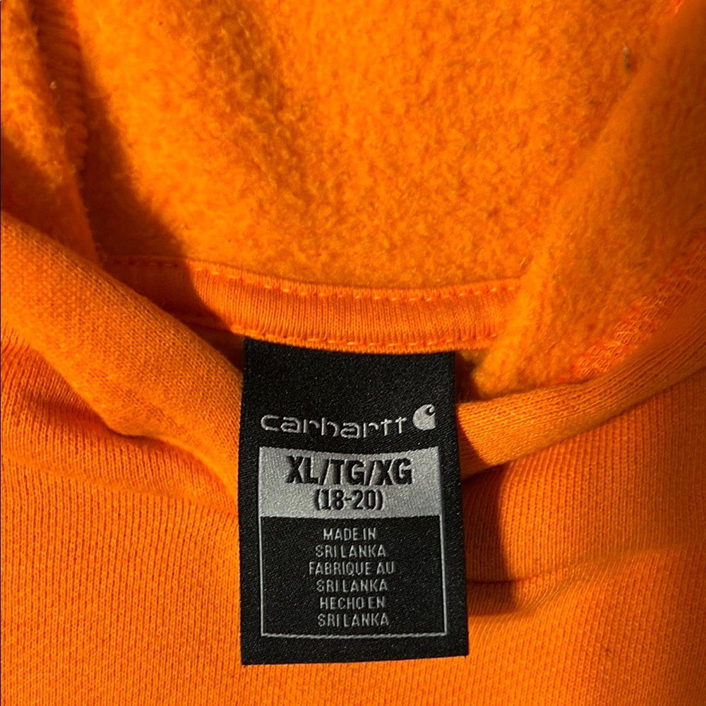 Boys Carhartt Sweatshirt XL - Picture 2 of 3